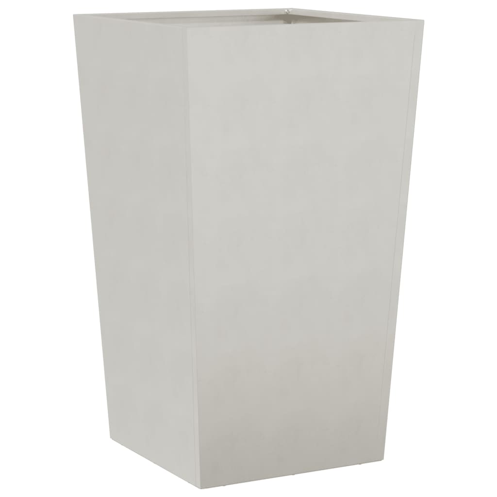 vidaXL Donice ogrodowe, 2 szt., 45x45x75 cm, stal nierdzewna