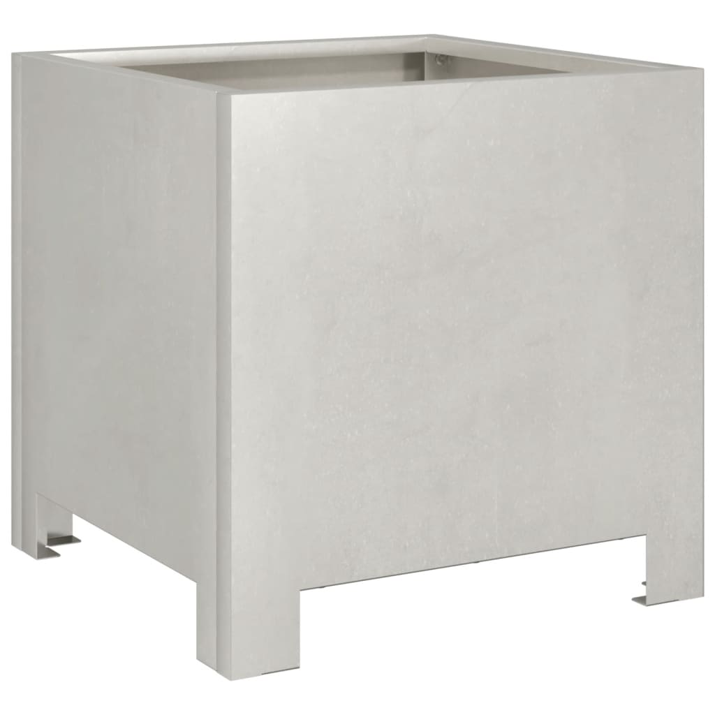 vidaXL Donica ogrodowa, 30x30x30 cm, stal nierdzewna