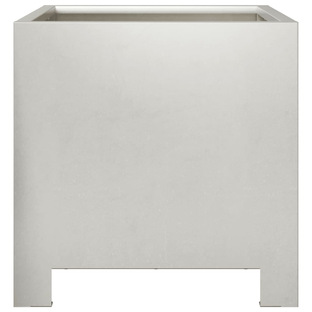 vidaXL Donica ogrodowa, 30x30x30 cm, stal nierdzewna