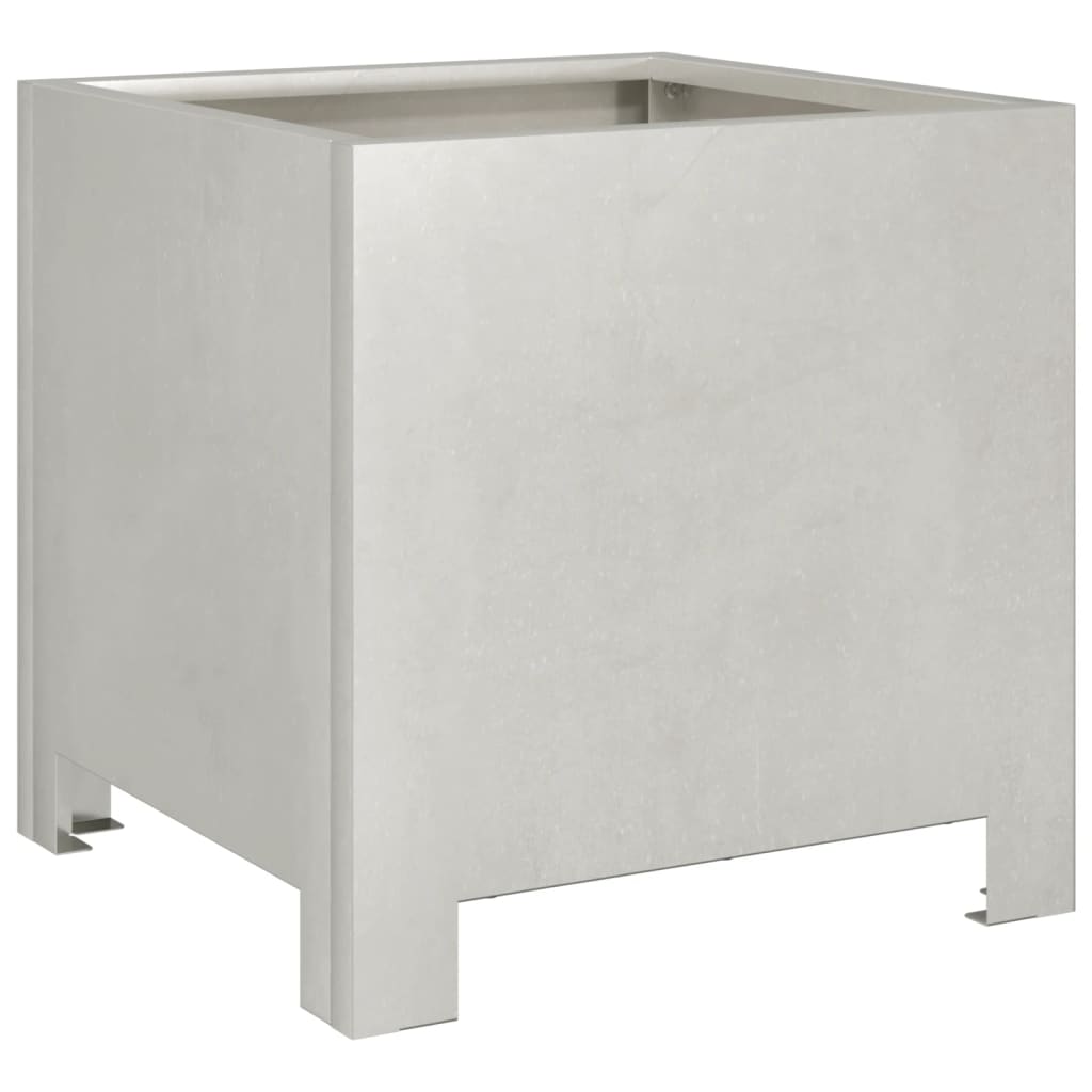 vidaXL Donica ogrodowa, 30x30x30 cm, stal nierdzewna