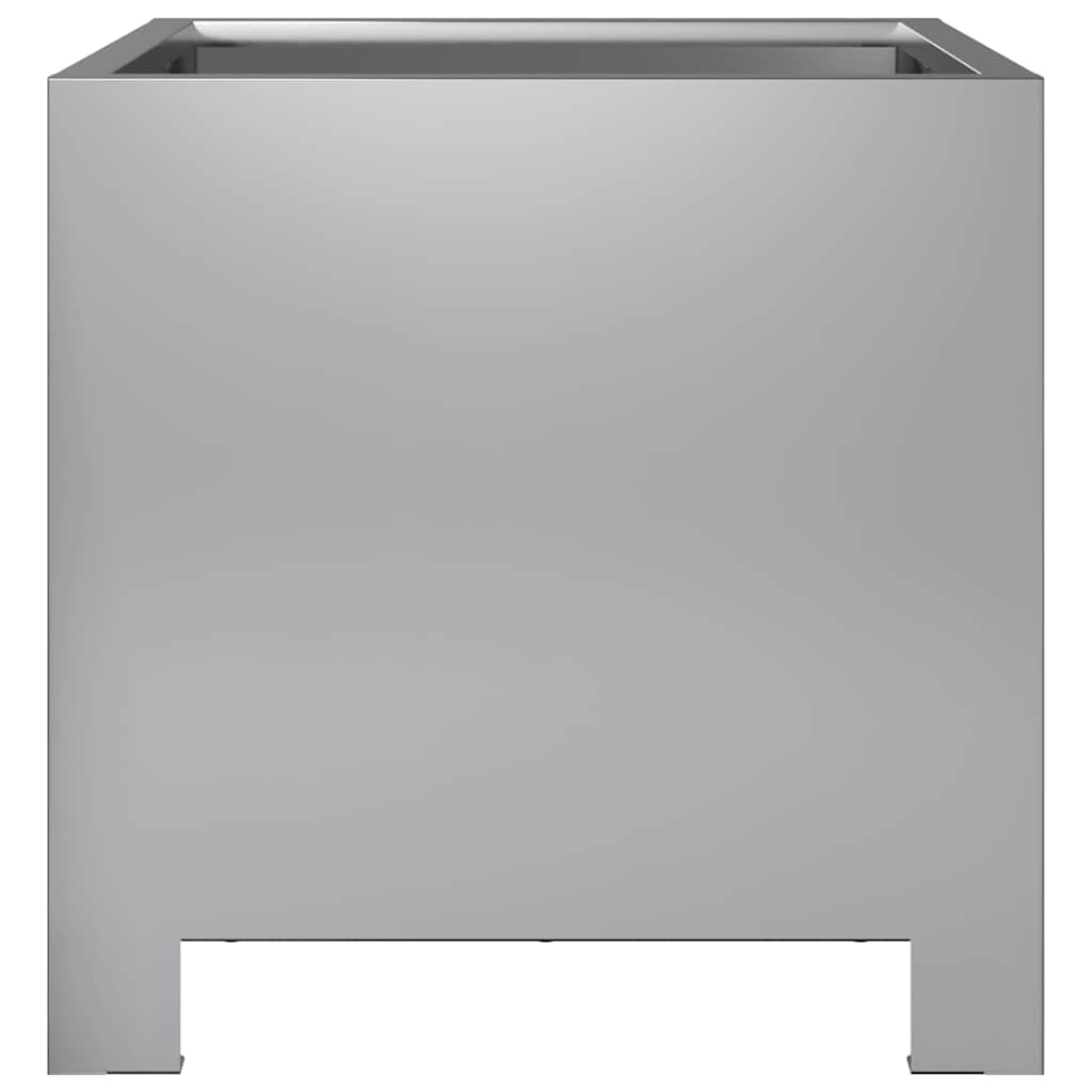 vidaXL Donica ogrodowa, 30x30x30 cm, stal galwanizowana