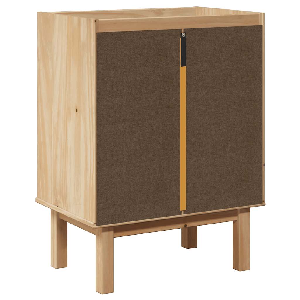 vidaXL Szafka pod umywalkę OTTA, 59x40x80 cm, lite drewno sosnowe