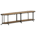 vidaXL Szafka pod TV, 160x42x40 cm, lite surowe drewno mango