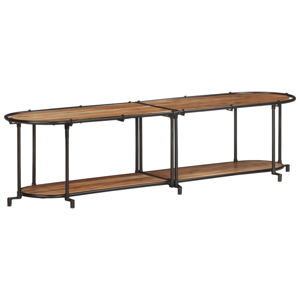 vidaXL Szafka pod telewizor, 160x42x40 cm, lite drewno akacjowe