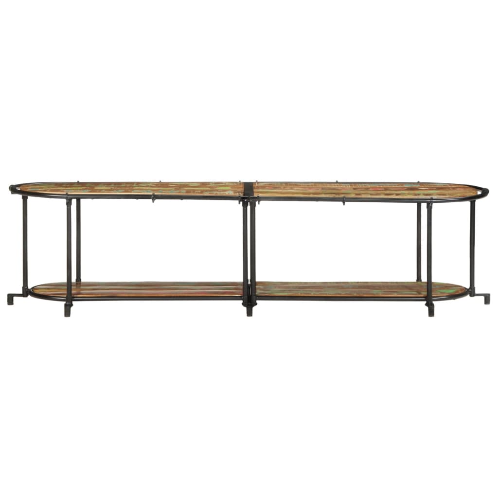 vidaXL Szafka pod telewizor, 160x42x40 cm, lite drewno z odzysku