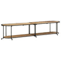 vidaXL Szafka pod TV, 200x42x40 cm, lite surowe drewno mango