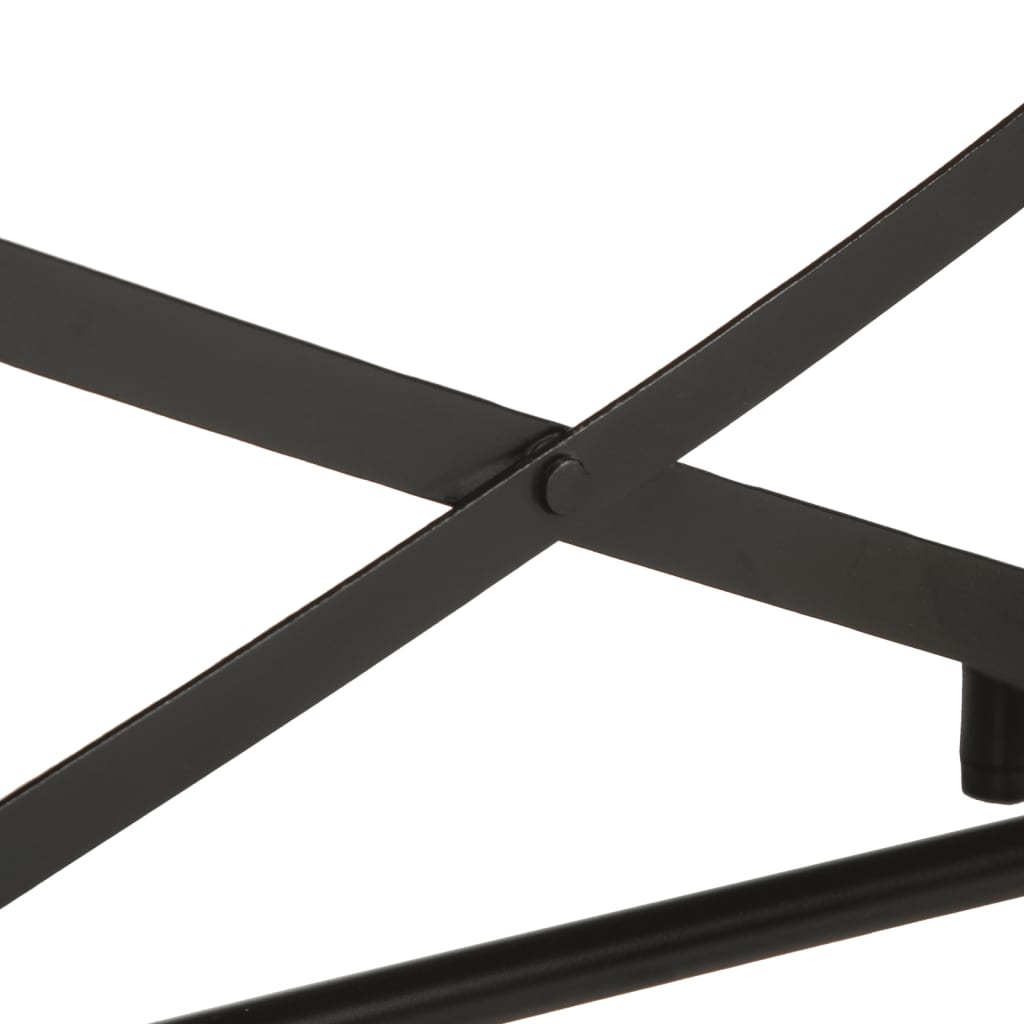 vidaXL Stolik konsolowy, 110x42x76 cm, lite drewno akacjowe