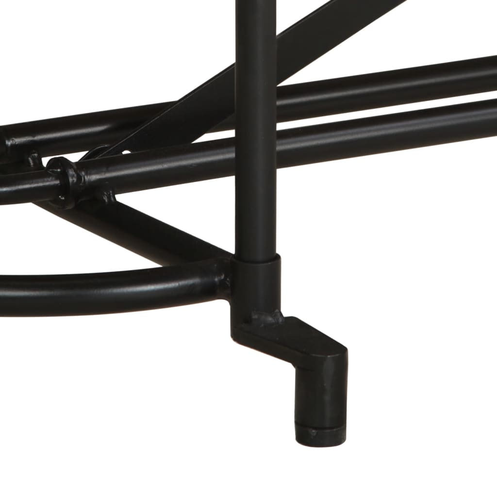 vidaXL Stolik konsolowy, 110x42x76 cm, lite drewno akacjowe