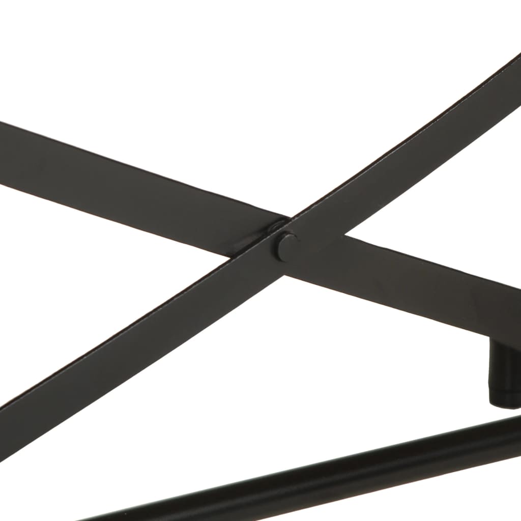 vidaXL Stolik konsolowy, 110x42x76 cm, lite drewno z odzysku