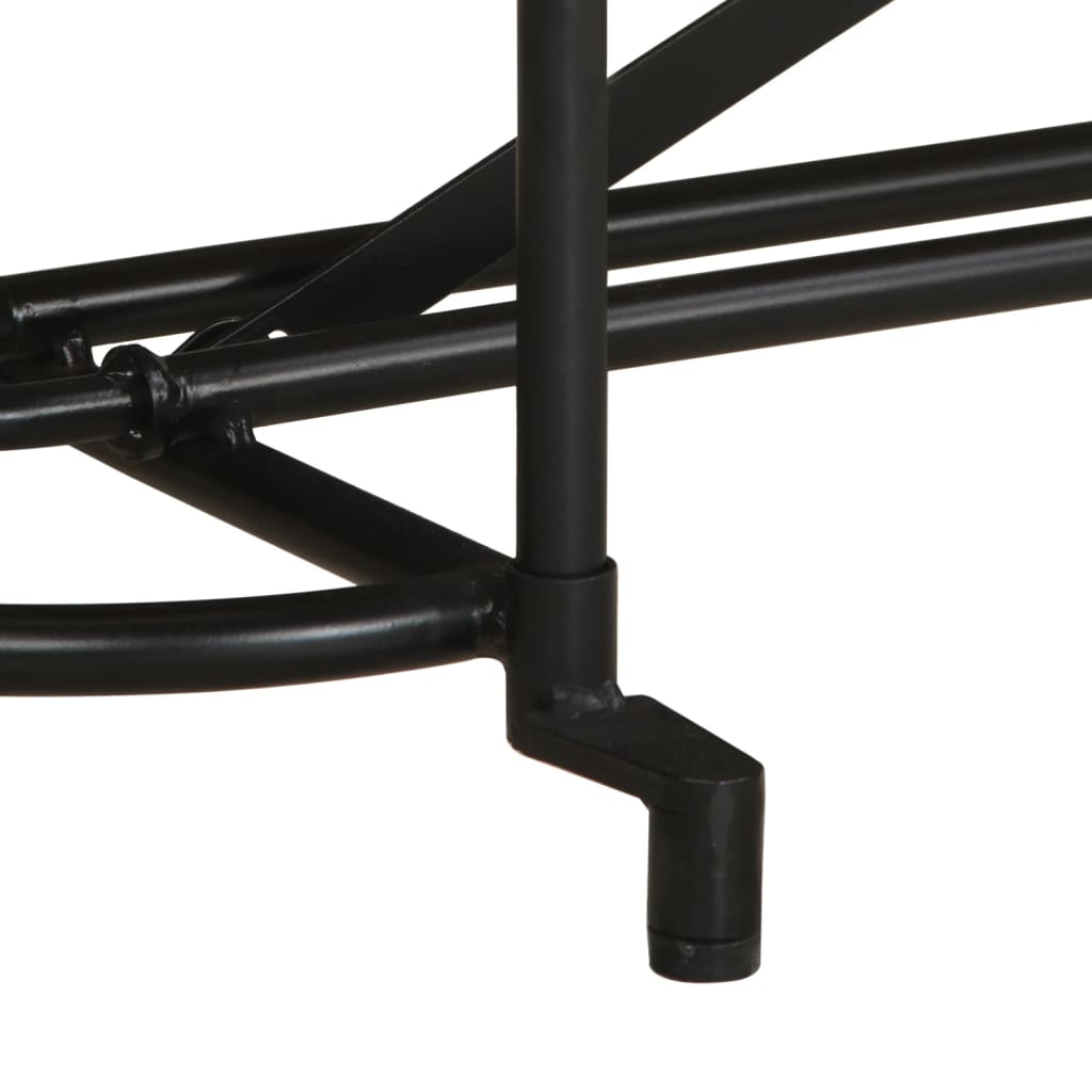 vidaXL Stolik konsolowy, 110x42x76 cm, lite drewno z odzysku