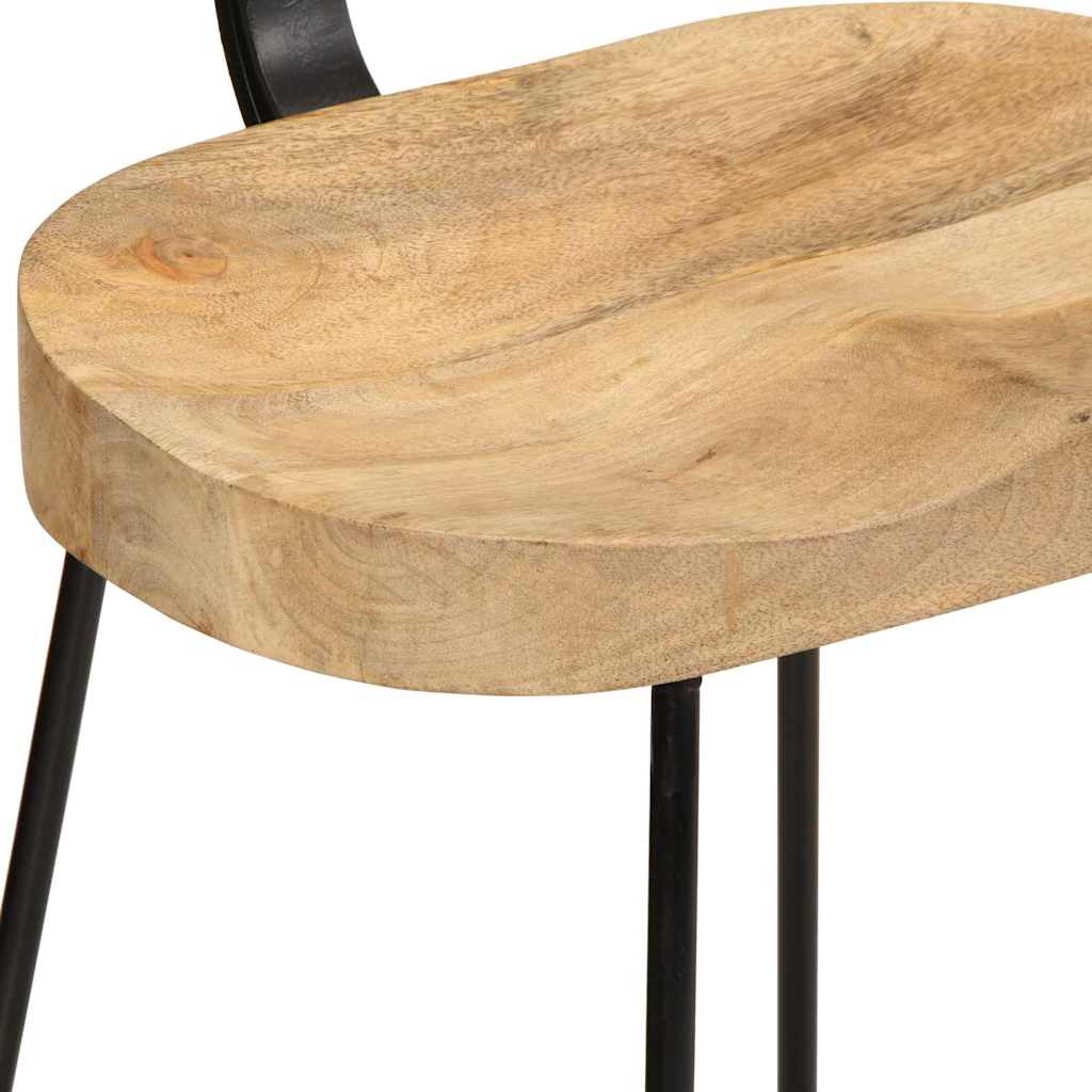 vidaXL Hokery barowe 2 szt. 49x43x88 cm Drewno lite Mango
