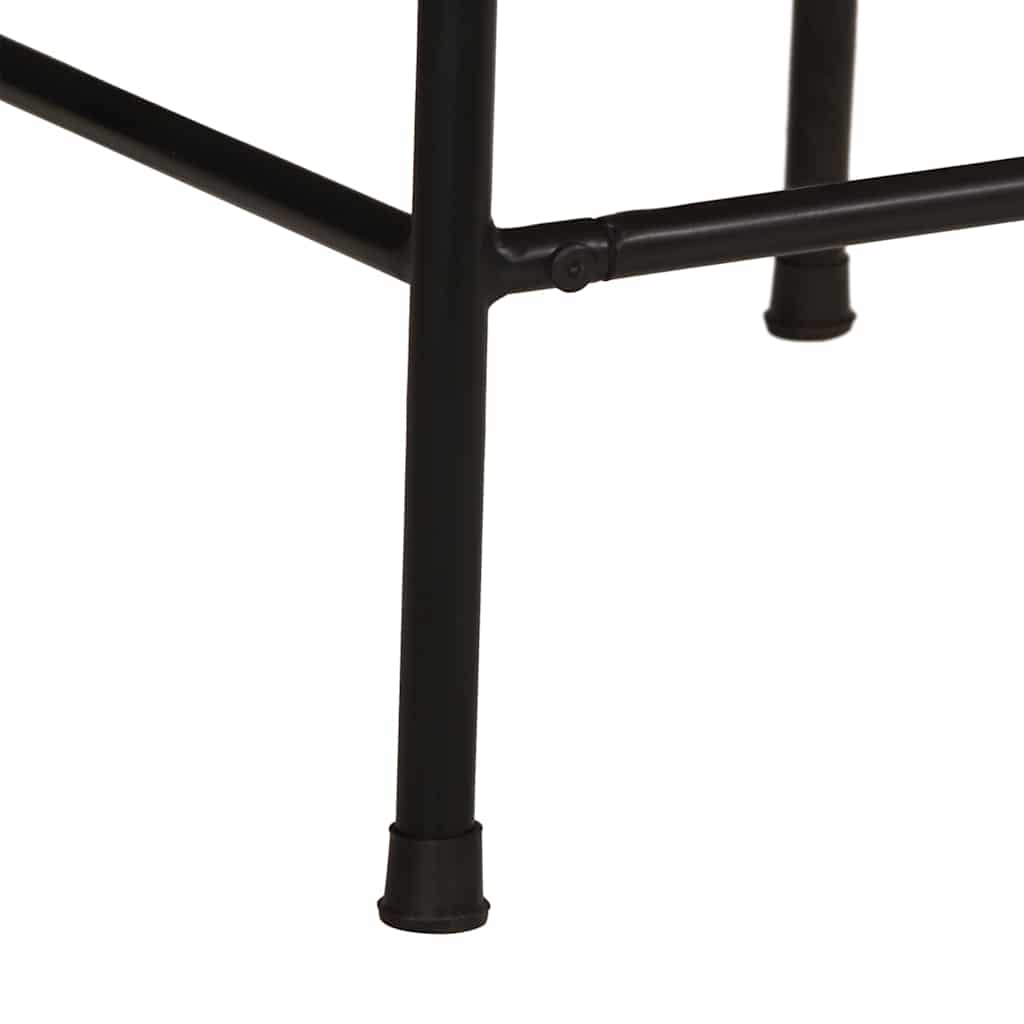 vidaXL Hokery barowe 4 szt. 46x35,5x80 cm Drewno lite odzyskane