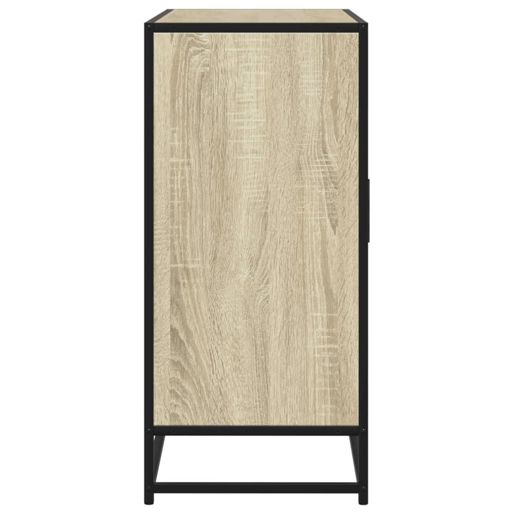 vidaXL Szafka, dąb sonoma, 92x35x76 cm, materiał drewnopochodny