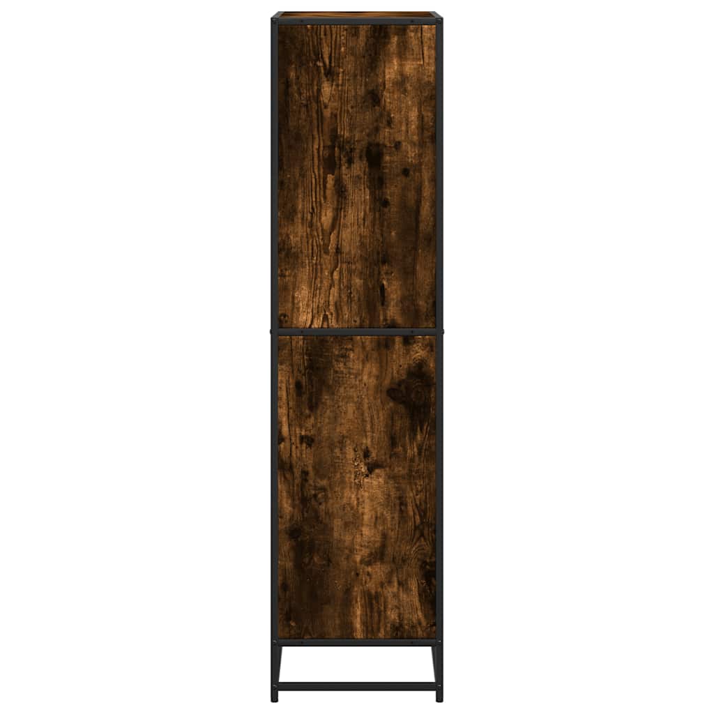 vidaXL Regał, przydymiony dąb, 60x35x139 cm, materiał drewnopochodny