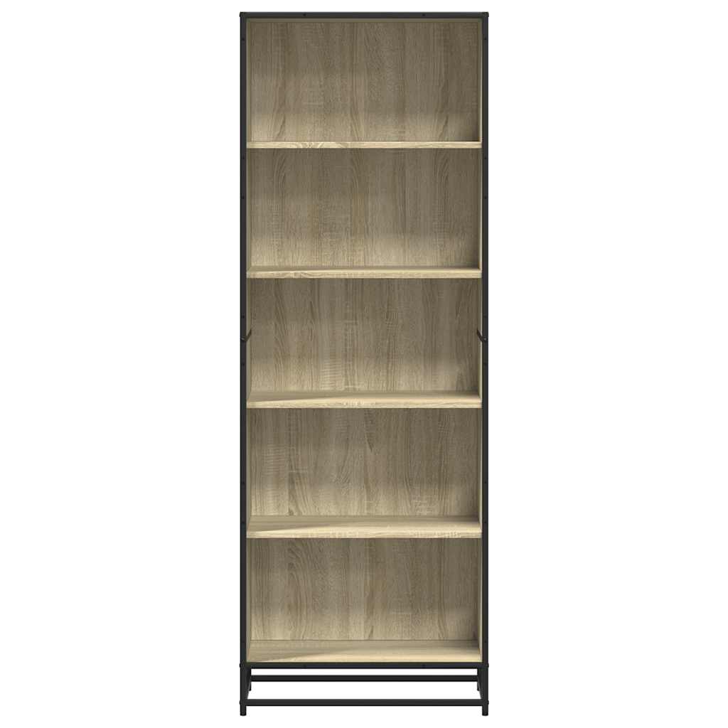 vidaXL Regał, dąb sonoma, 60x35x170,5 cm, materiał drewnopochodny
