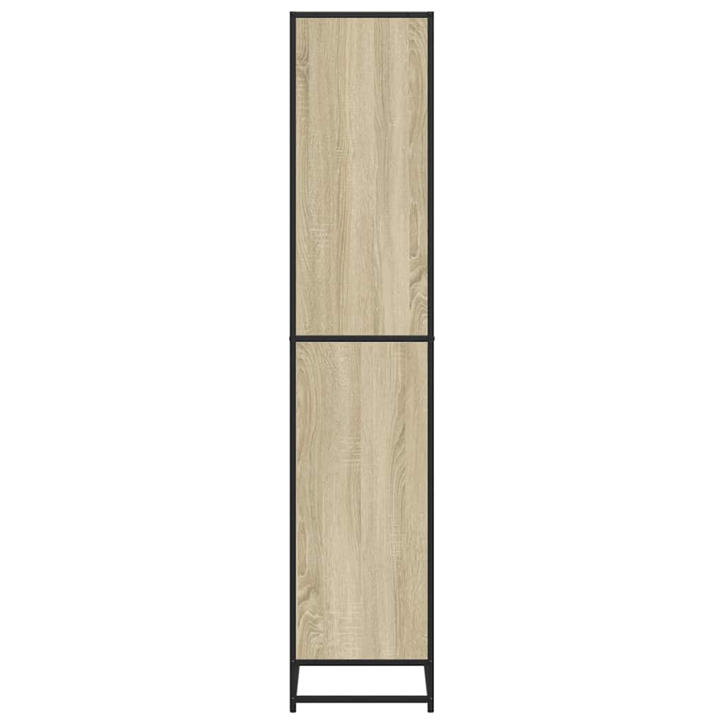 vidaXL Regał, dąb sonoma, 60x35x170,5 cm, materiał drewnopochodny