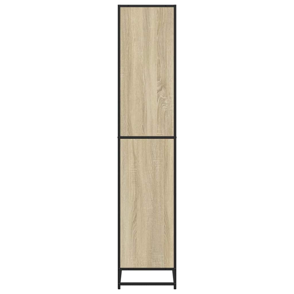 vidaXL Regał, dąb sonoma, 80,5x35x170,5 cm, materiał drewnopochodny