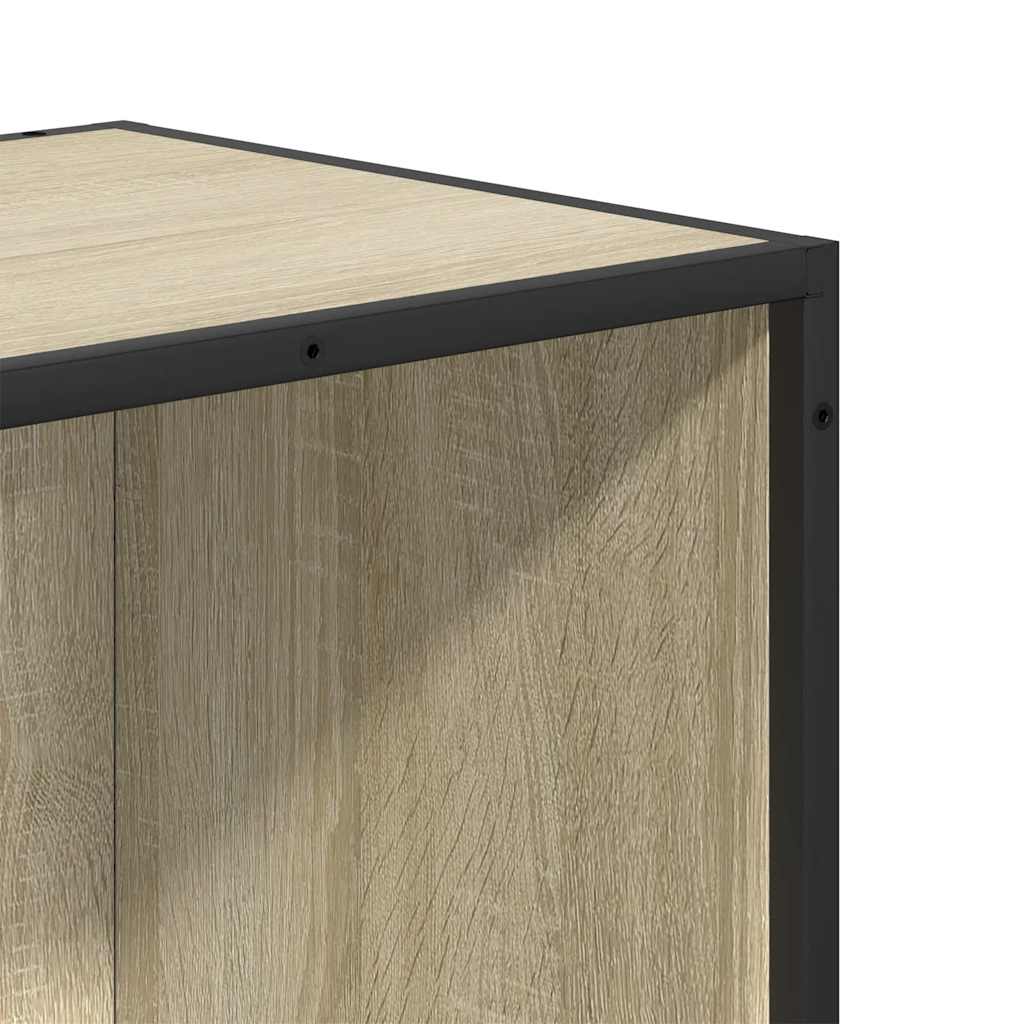 vidaXL Regał, dąb sonoma, 80,5x35x170,5 cm, materiał drewnopochodny