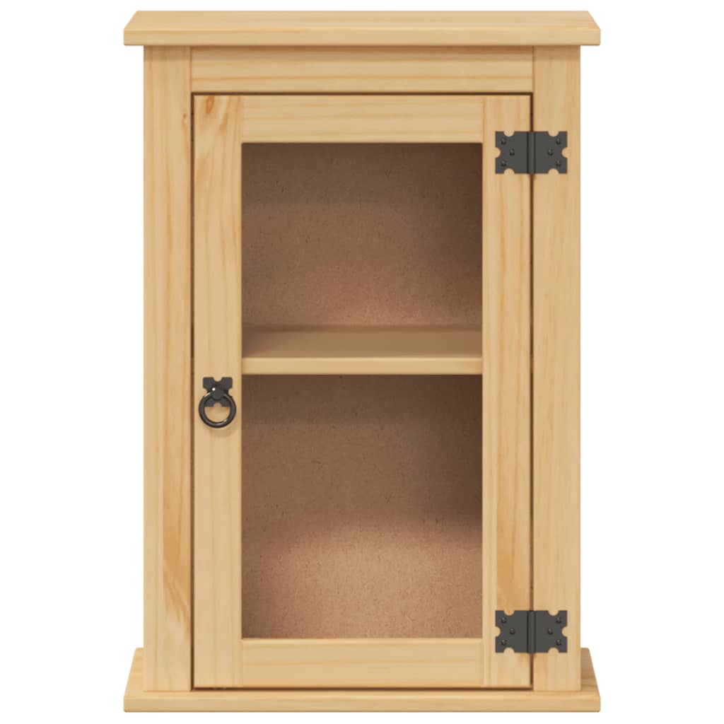vidaXL Szafka łazienkowa Corona, 45x27x64,5 cm, lite drewno sosnowe