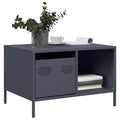 vidaXL Stolik kawowy antracyt 68,5x50x43,5 cm stal walcowana na zimno