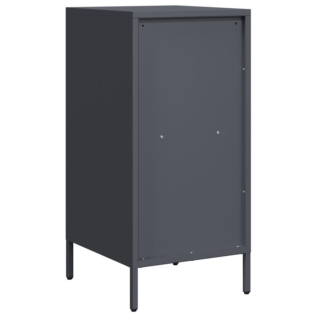 vidaXL Szafka, antracytowa, 35x39x73,5 cm, stal walcowana na zimno