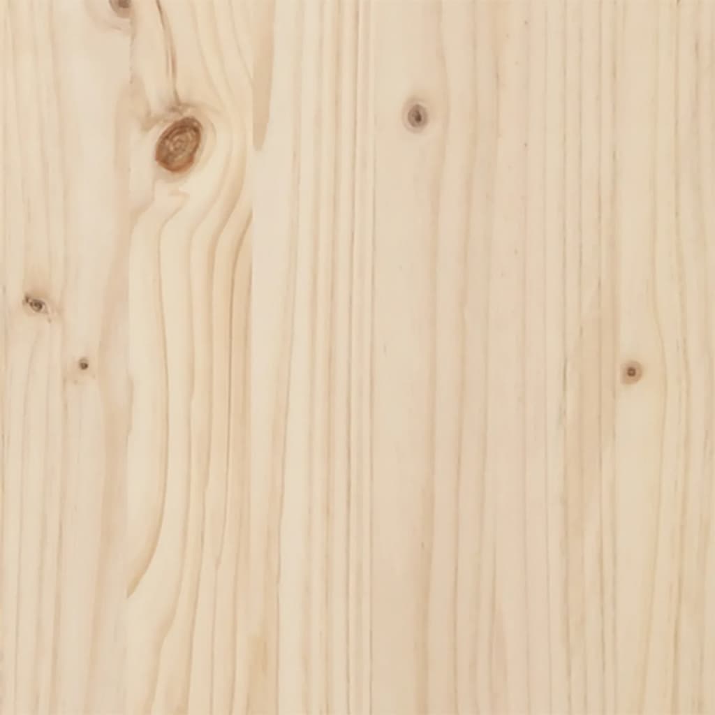 vidaXL Rama łóżka bez materaca, 180x200 cm, lite drewno sosnowe