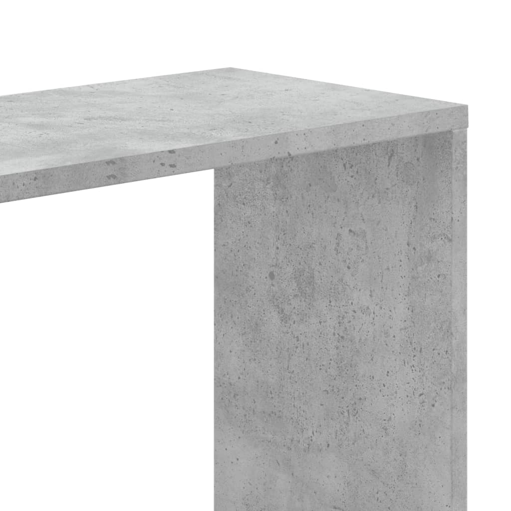 vidaXL 5-poziomowy regał, szarość betonu, 80,5x23,5x162,5 cm