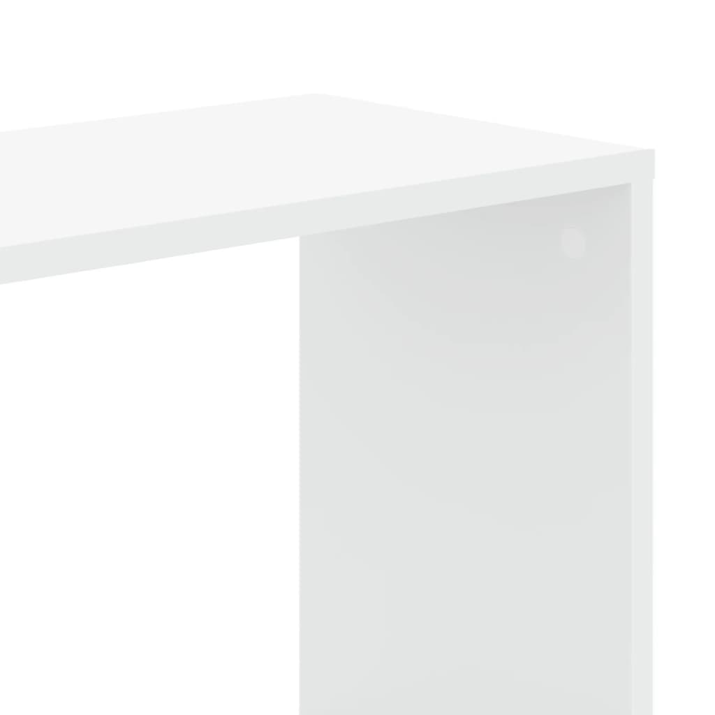 vidaXL 5-poziomowy regał na książki, biały, 45x23,5x162,5 cm