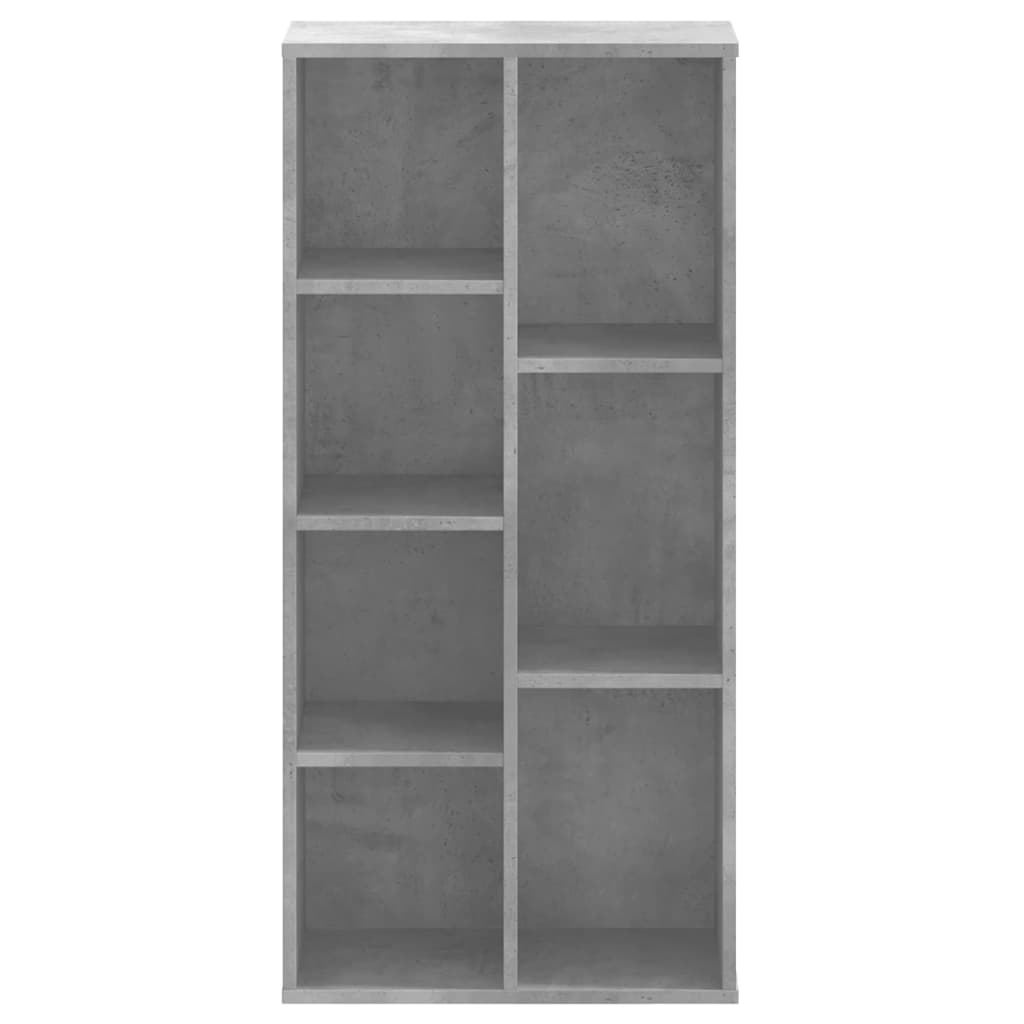 vidaXL Regał, szarość betonu, 50x25x105 cm, materiał drewnopochodny