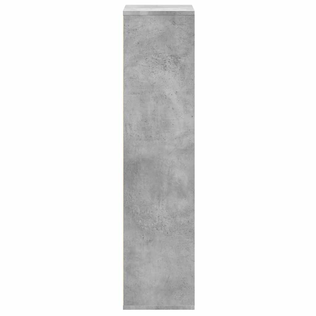 vidaXL Regał, szarość betonu, 50x25x105 cm, materiał drewnopochodny