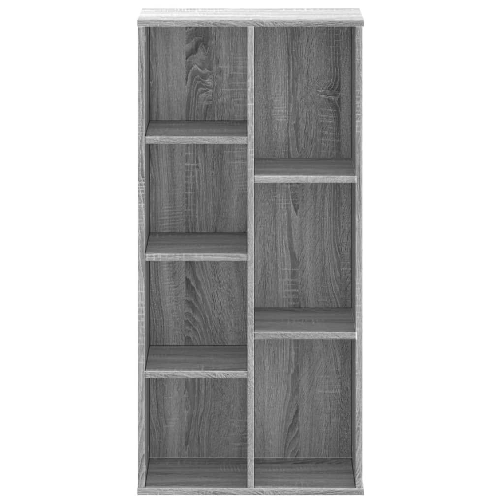 vidaXL Regał, szary dąb sonoma, 50x25x105 cm, materiał drewnopochodny