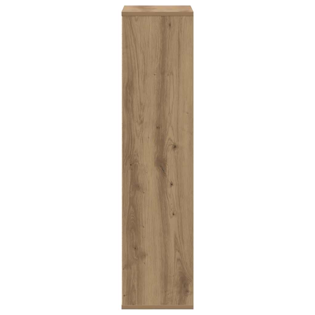vidaXL Regał, dąb artisian, 50x25x105 cm, materiał drewnopochodny