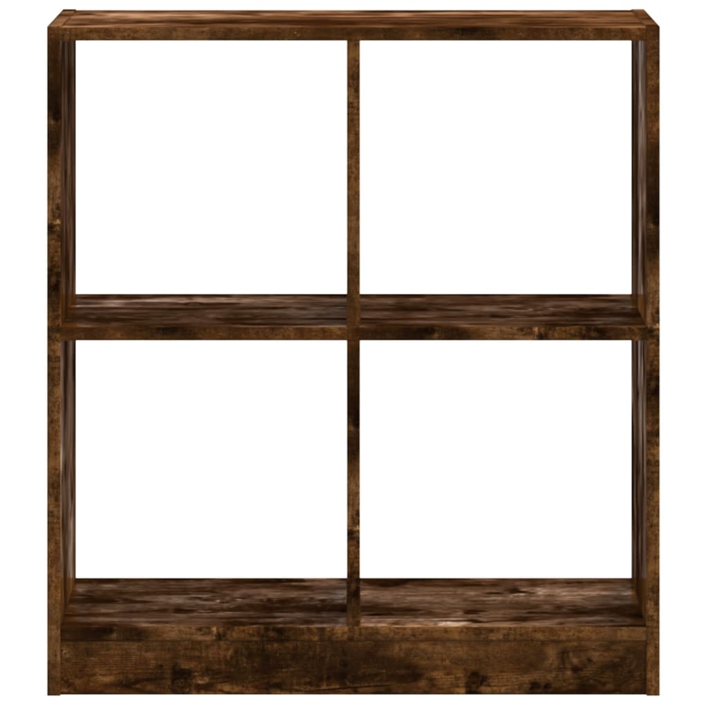 vidaXL Regał, przydymiony dąb, 68,5x32x75 cm, materiał drewnopochodny