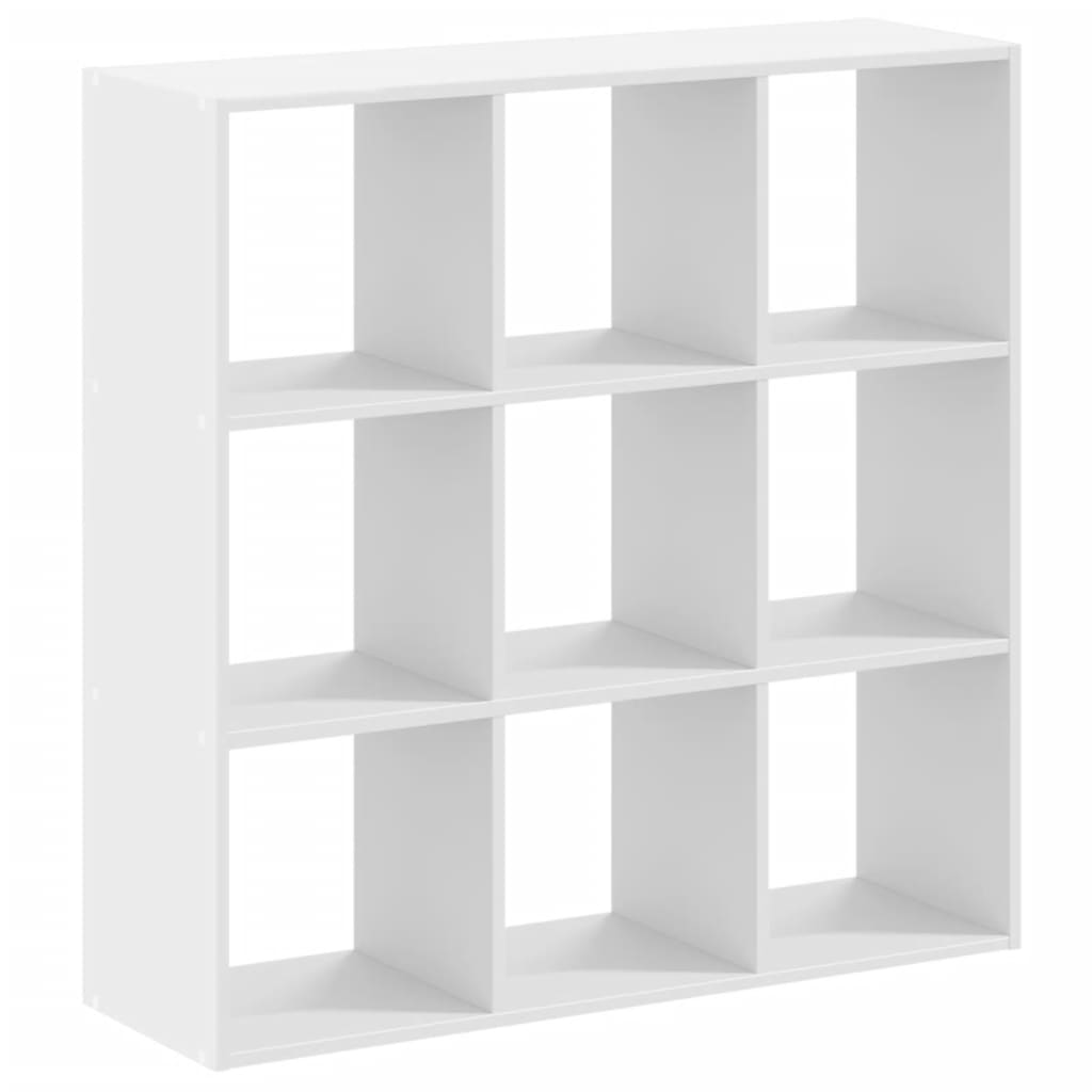 vidaXL Regał, biały, 102x32x102 cm, materiał drewnopochodny