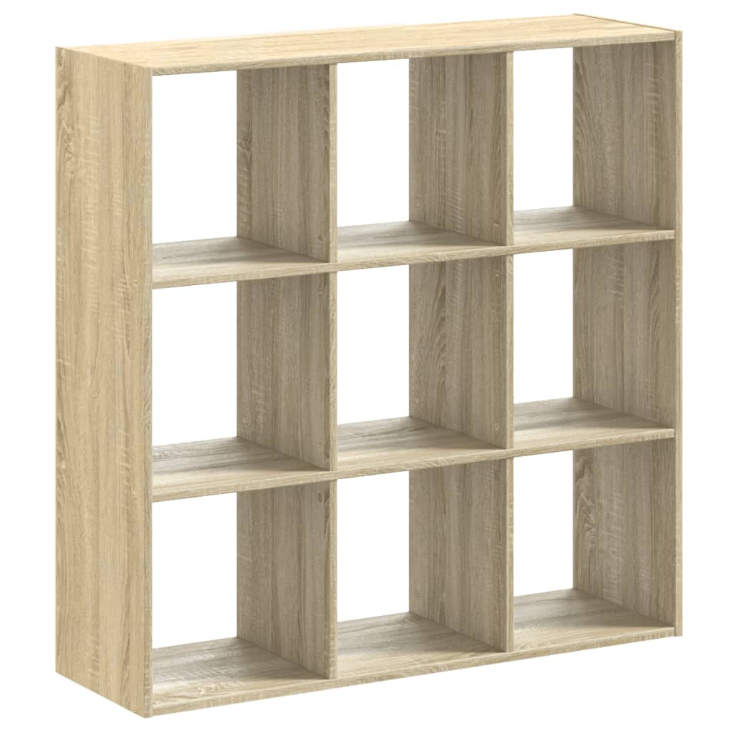 vidaXL Regał, dąb sonoma, 102x32x102 cm, materiał drewnopochodny
