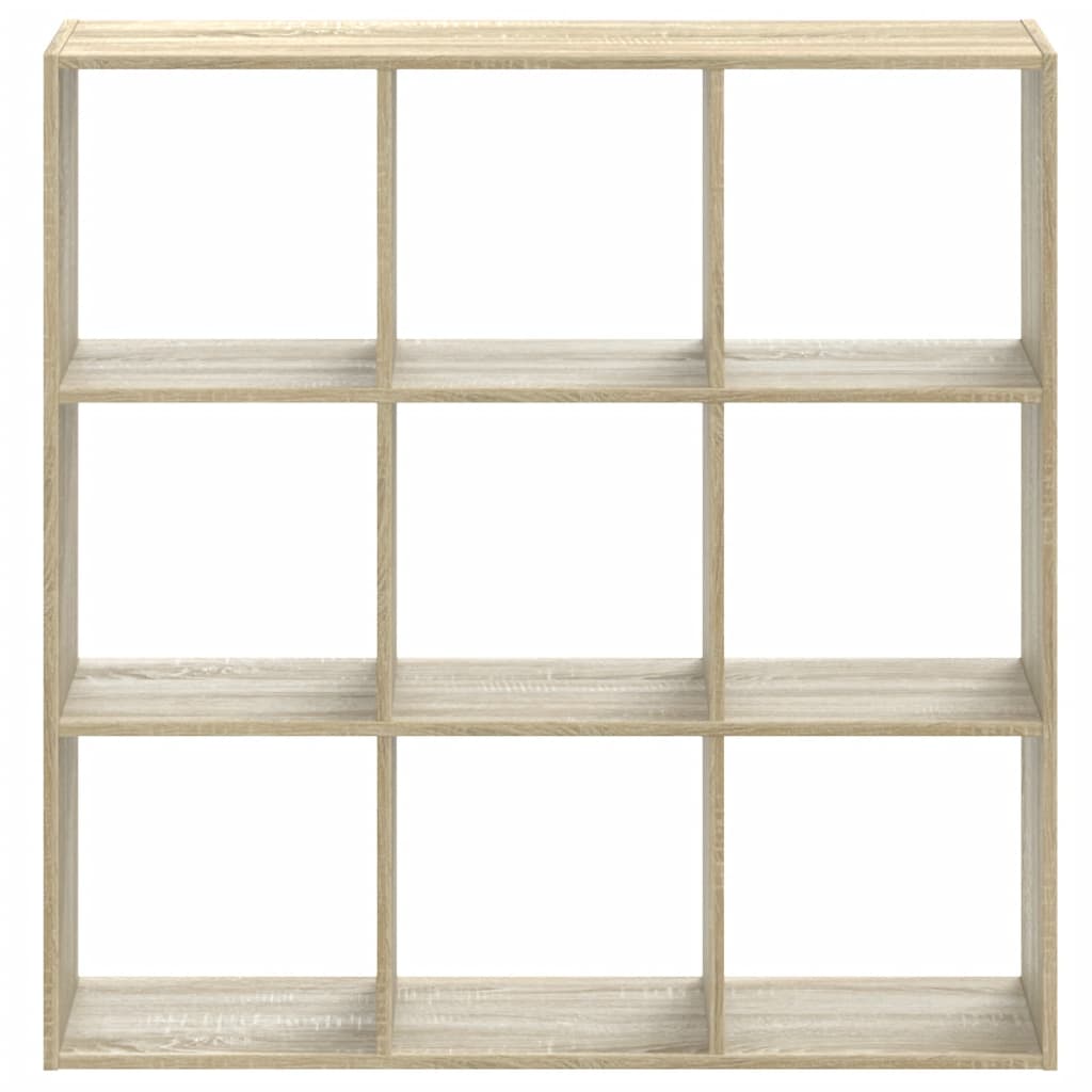 vidaXL Regał, dąb sonoma, 102x32x102 cm, materiał drewnopochodny