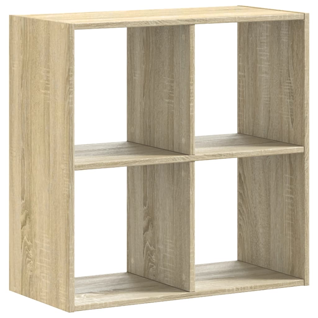 vidaXL Regał, dąb sonoma, 68,5x32x68,5 cm, materiał drewnopochodny
