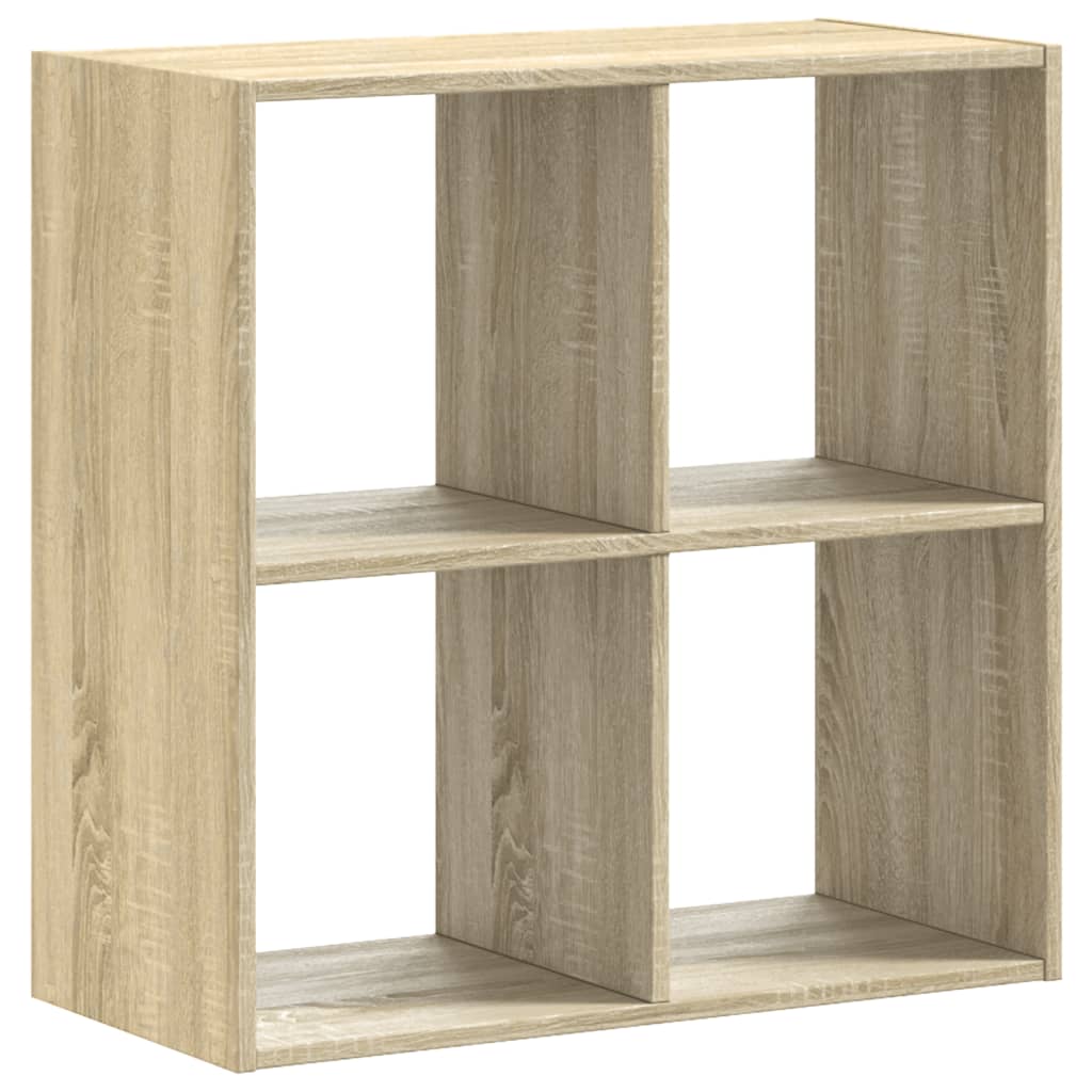vidaXL Regał, dąb sonoma, 68,5x32x68,5 cm, materiał drewnopochodny