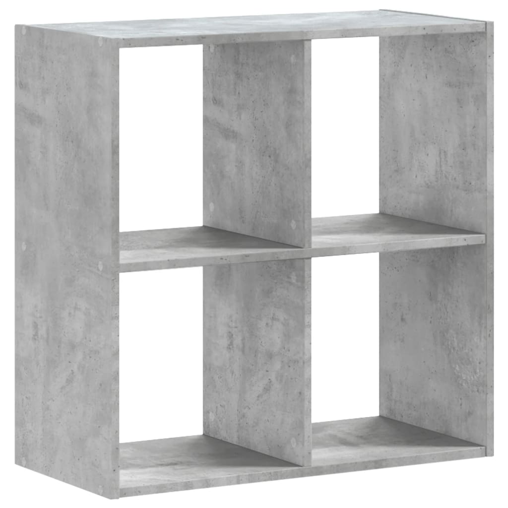 vidaXL Regał, szarość betonu, 68,5x32x68,5 cm, materiał drewnopochodny