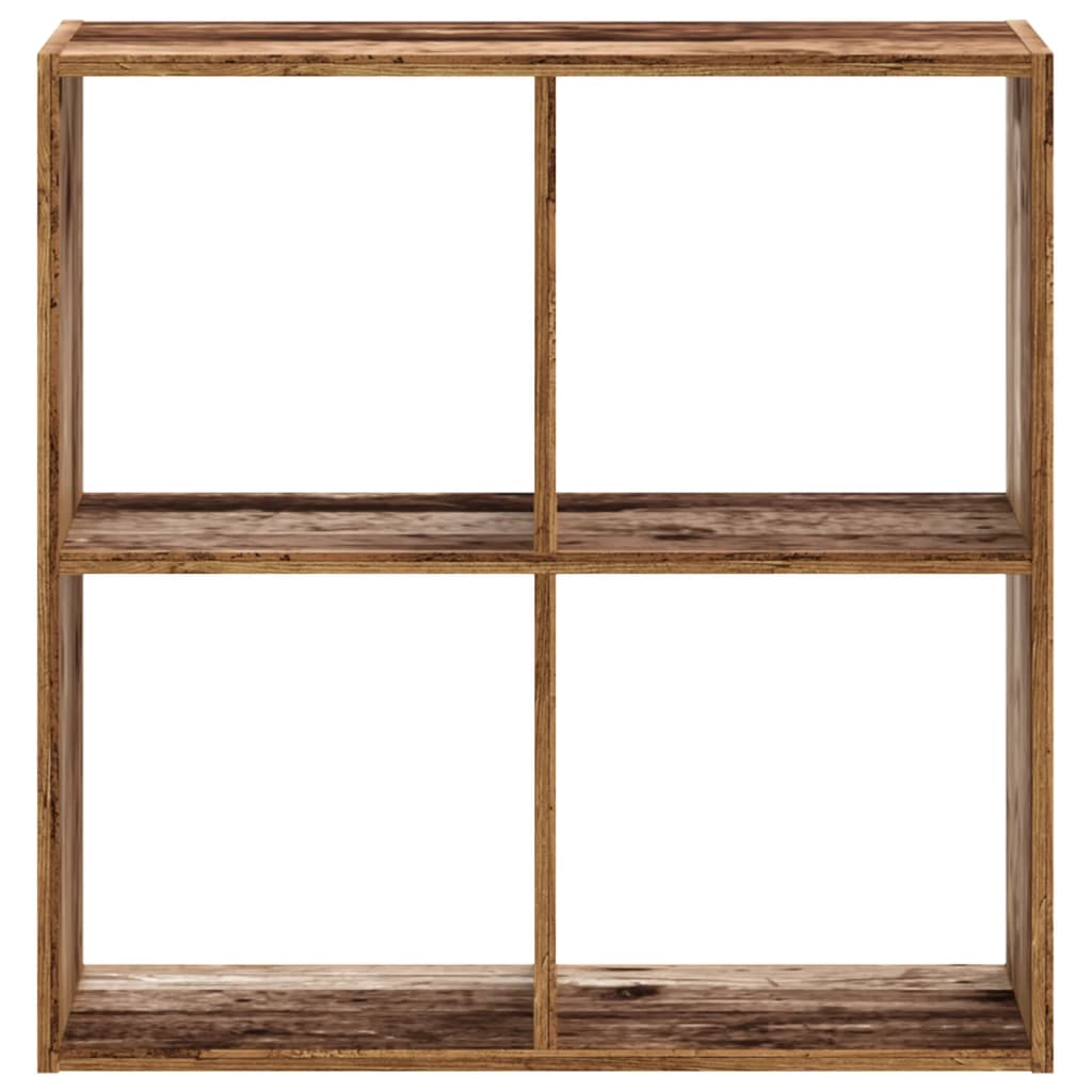 vidaXL Regał, stare drewno, 68,5x32x68,5 cm, materiał drewnopochodny