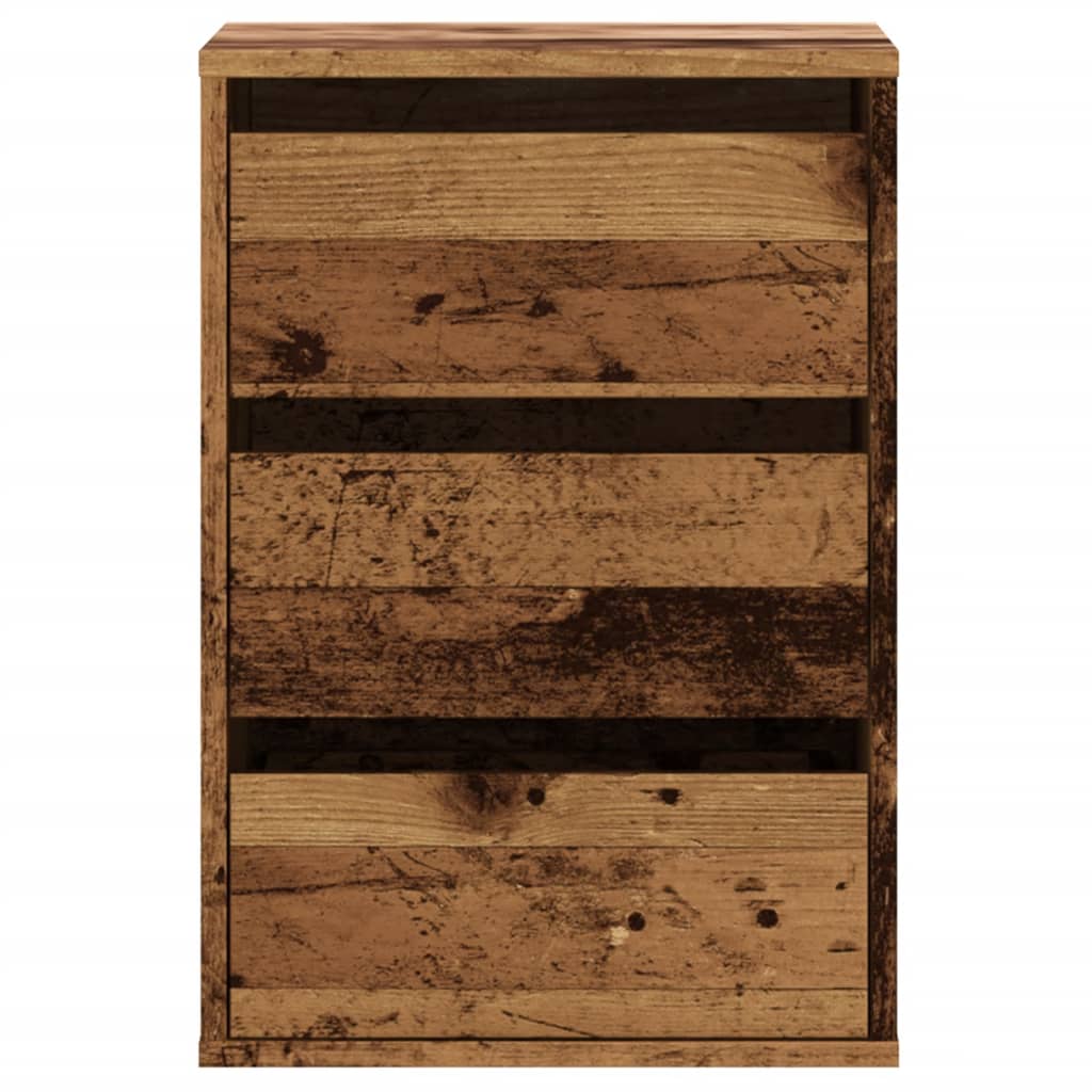 vidaXL Komoda, stare drewno, 40x41x58 cm, materiał drewnopochodny