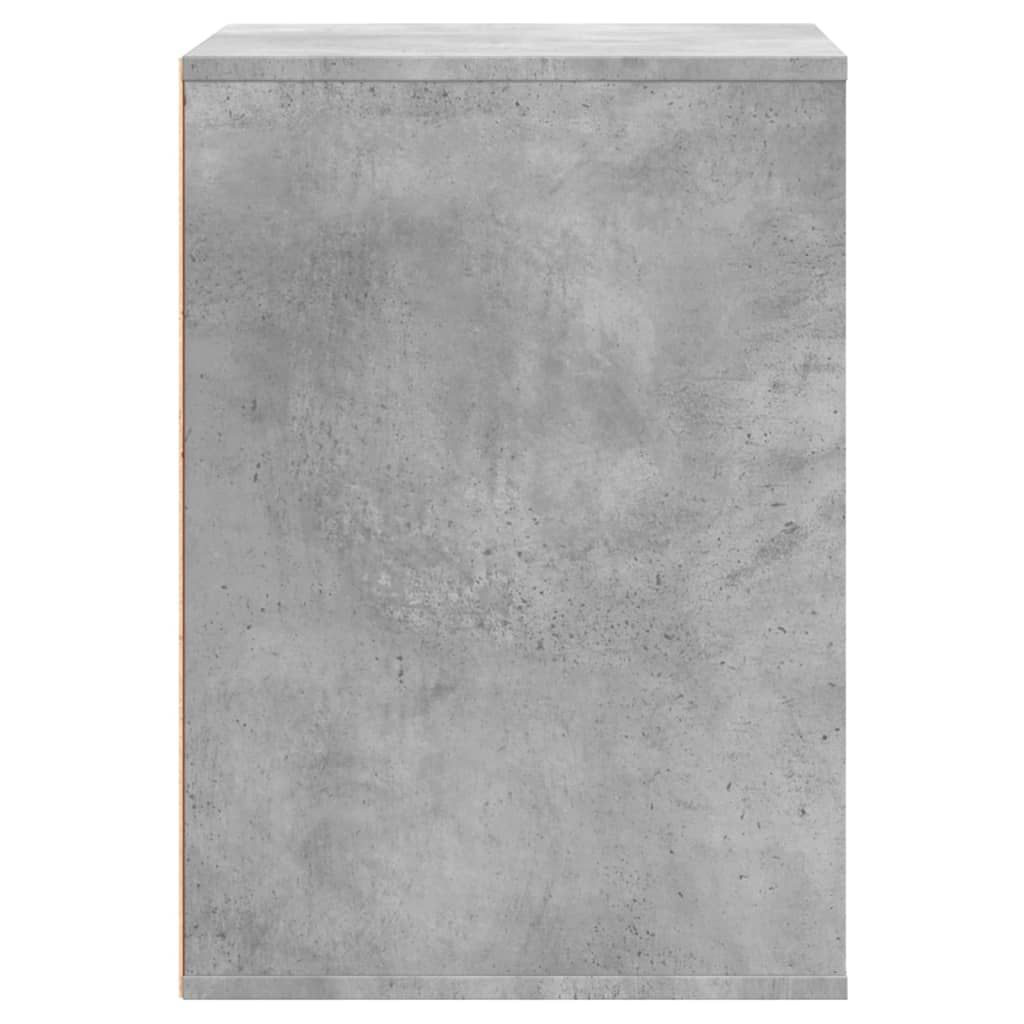 vidaXL Komoda, szarość betonu, 60x41x58 cm, materiał drewnopochodny