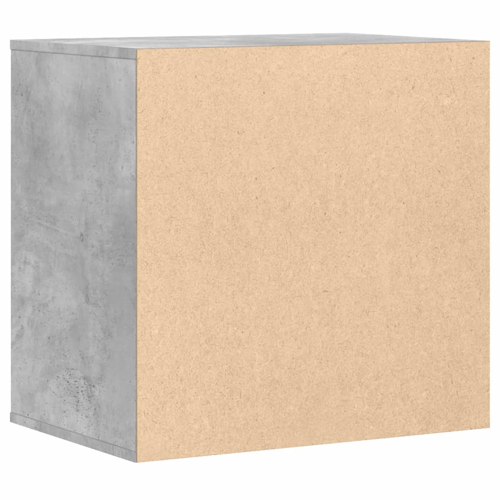 vidaXL Komoda, szarość betonu, 60x41x58 cm, materiał drewnopochodny