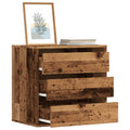 vidaXL Komoda, stare drewno, 60x41x58 cm, materiał drewnopochodny