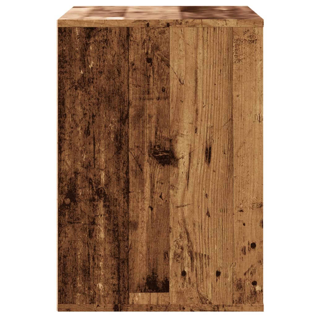 vidaXL Komoda, stare drewno, 80x41x58 cm, materiał drewnopochodny
