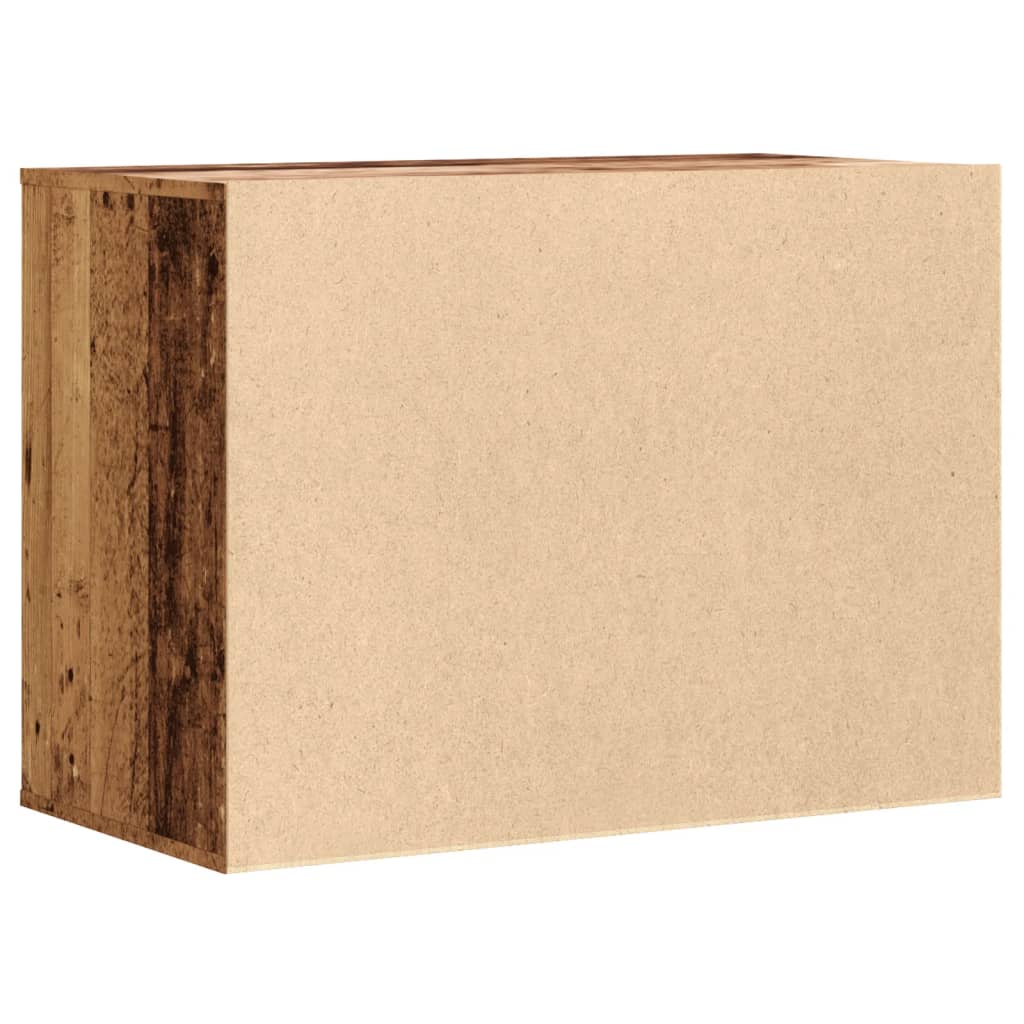 vidaXL Komoda, stare drewno, 80x41x58 cm, materiał drewnopochodny