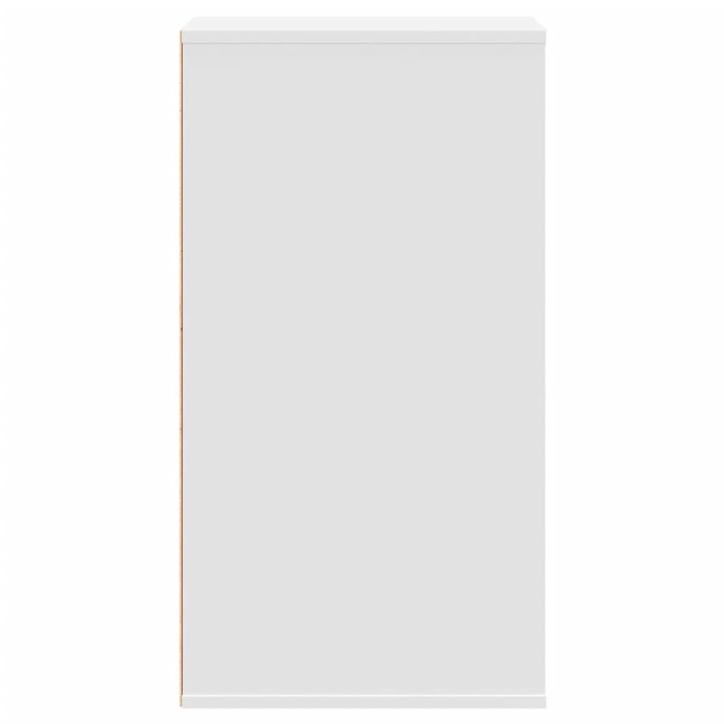 vidaXL Komoda, biała, 40x41x76 cm, materiał drewnopochodny