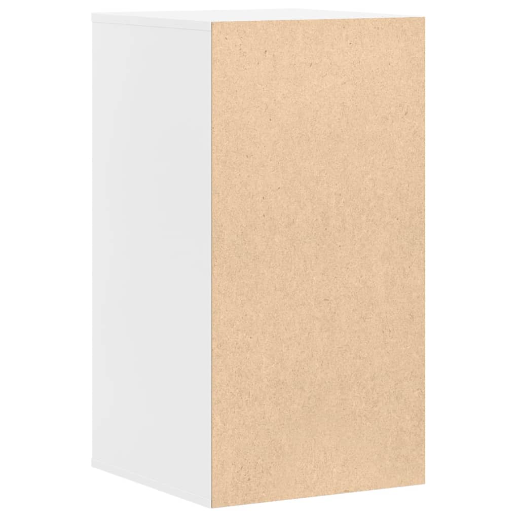 vidaXL Komoda, biała, 40x41x76 cm, materiał drewnopochodny