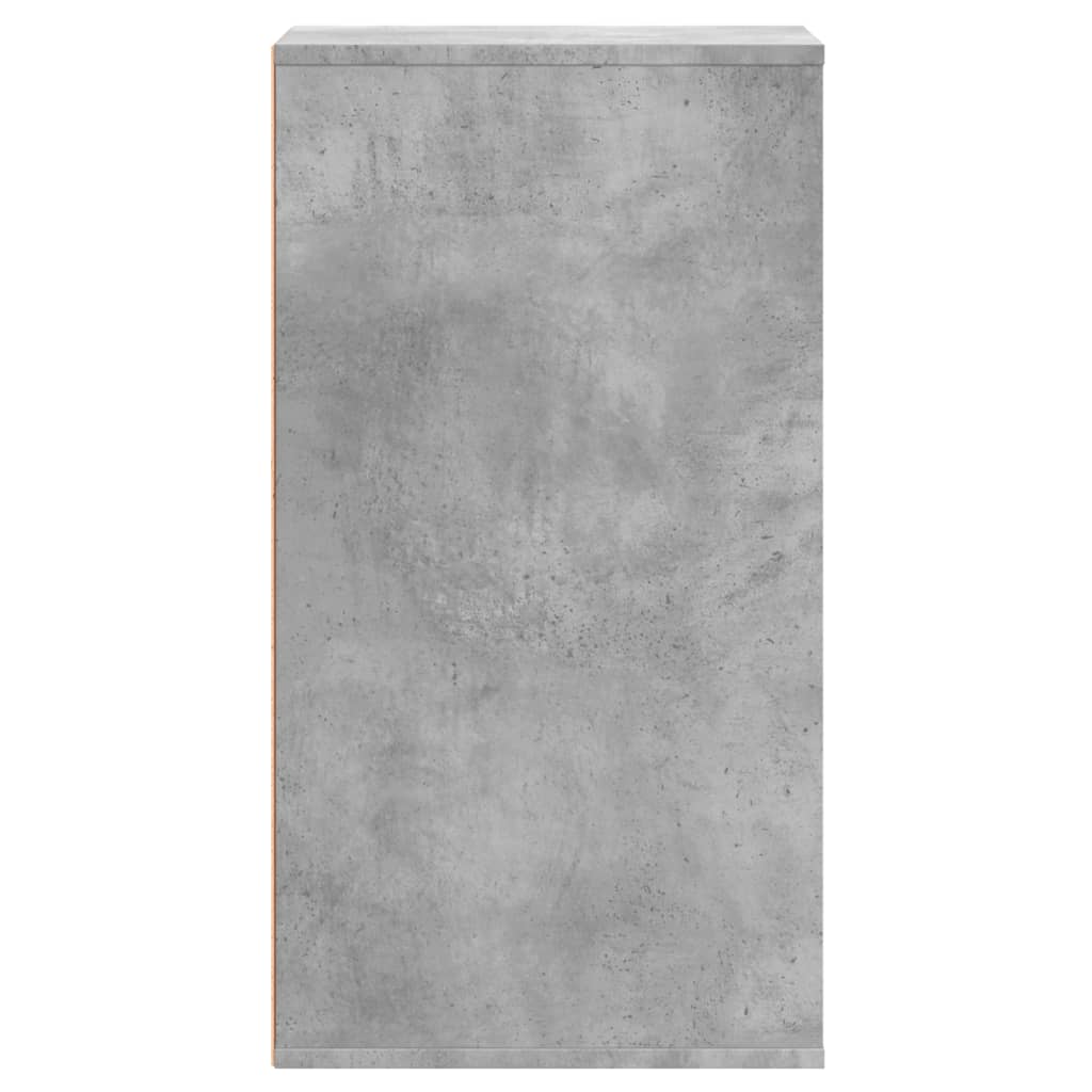 vidaXL Komoda, szarość betonu, 40x41x76 cm, materiał drewnopochodny