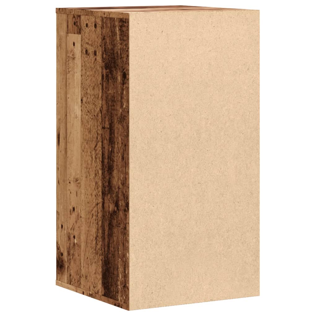 vidaXL Komoda, stare drewno, 40x41x76 cm, materiał drewnopochodny